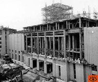 Construction de l'Université de Montréal