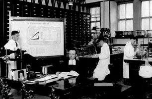 Laboratoire de botanique, 1924